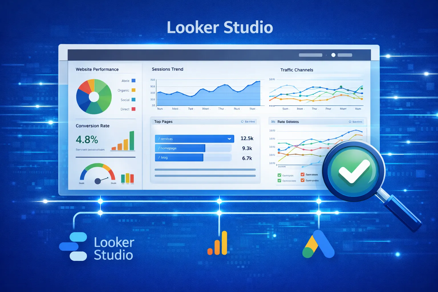 Looker Studio dashboard