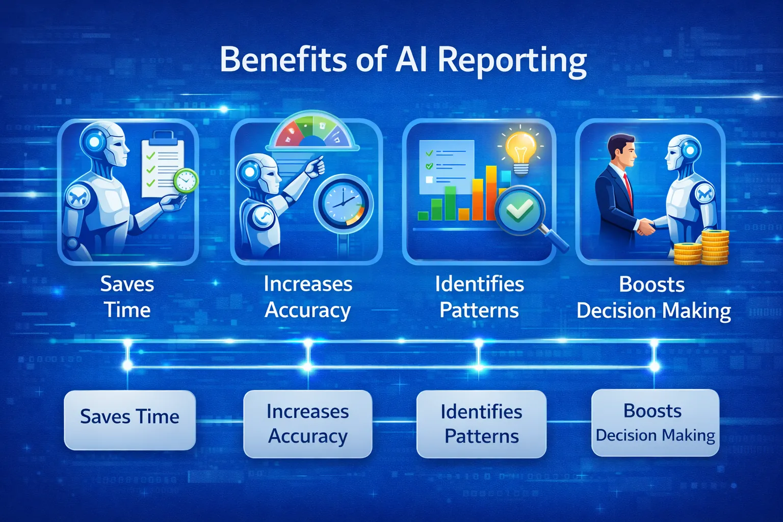 Benefits of AI reporting