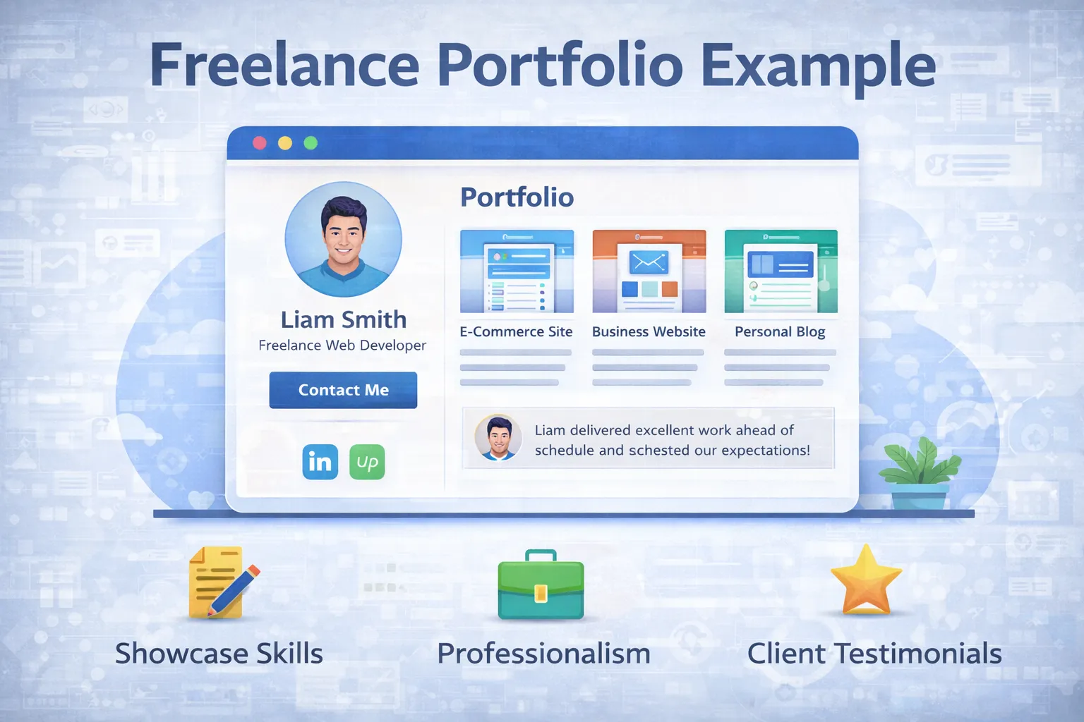 Freelance Portfolio Example