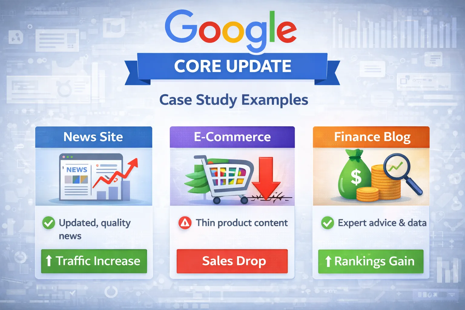 Google Update Case Study Examples
