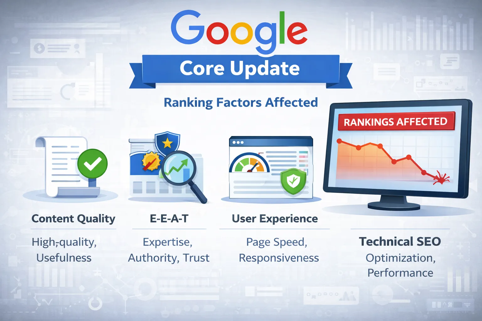 Ranking Factors Affected by Update