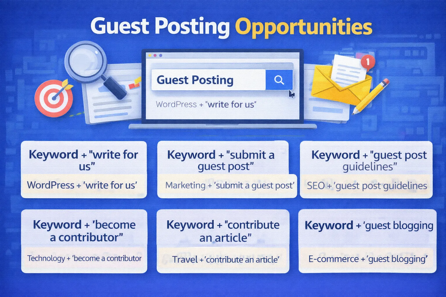 Guest Posting Opportunities