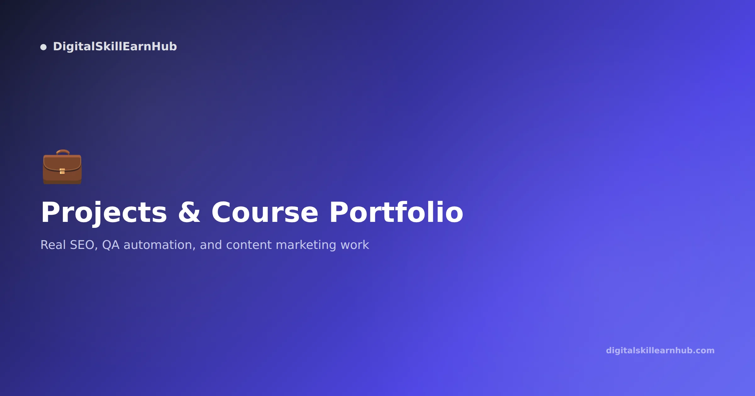 Portfolio overview