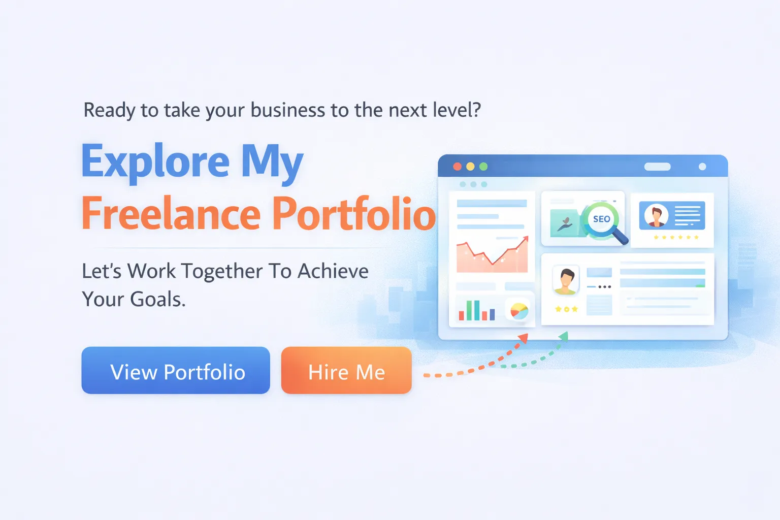 Sample freelance portfolio projects