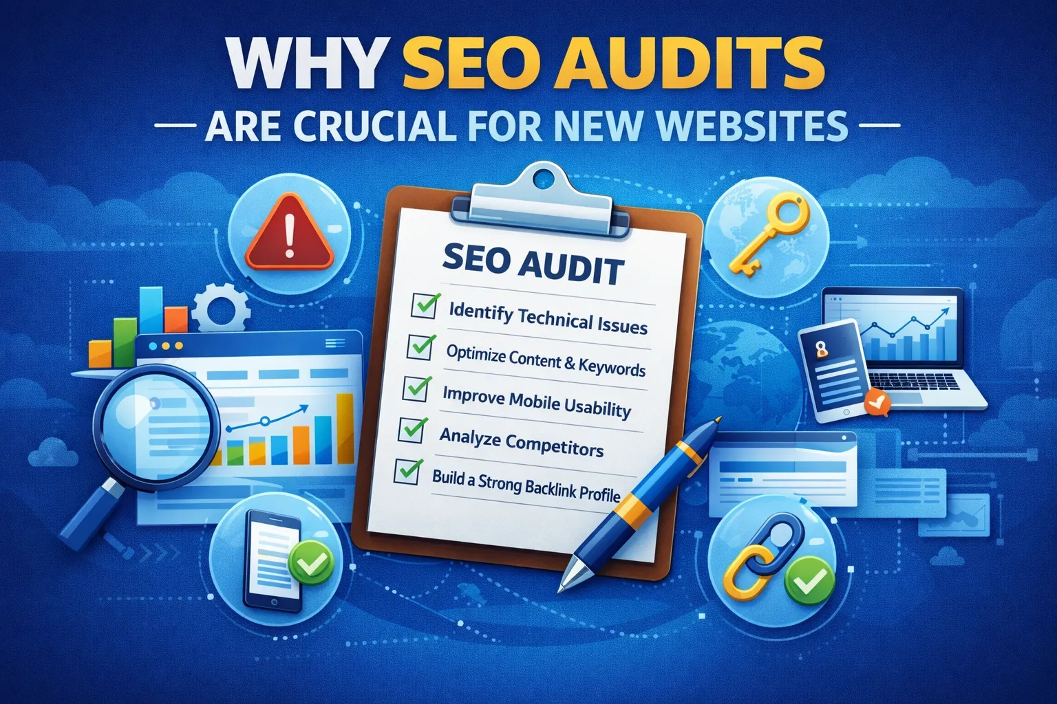 Importance of SEO audit for new websites