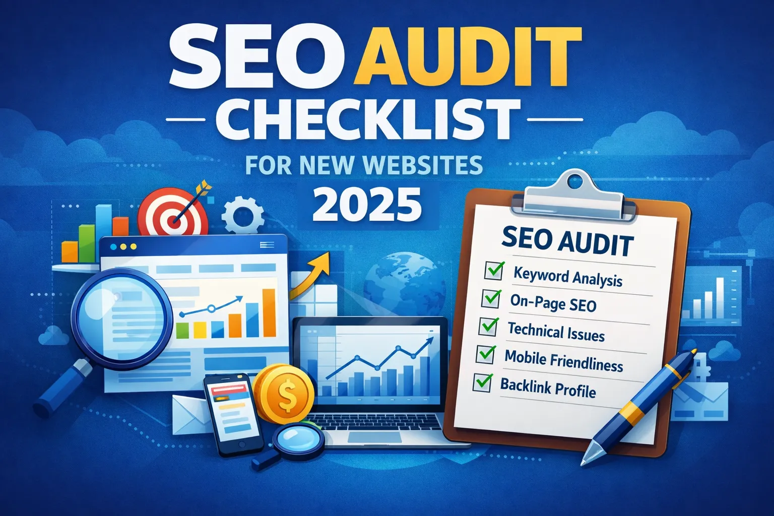 SEO audit checklist for new websites 2026