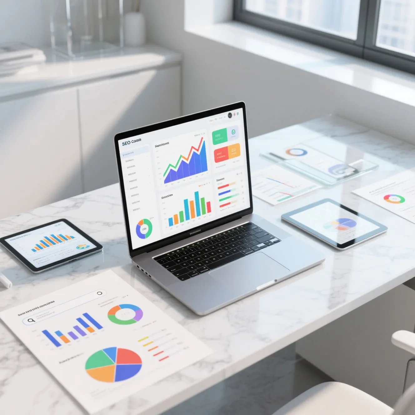 SEO audit case study results for new website growth