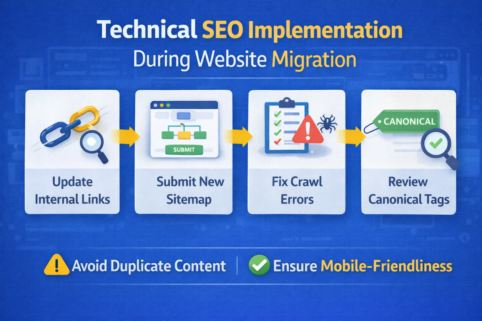 Technical SEO Implementation During Website Migration